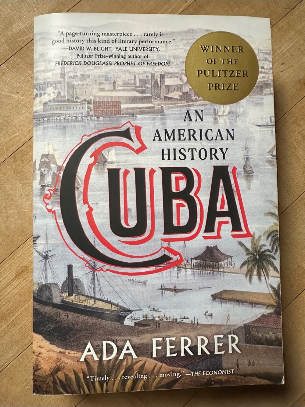 Cuba: An American History by - Cream & Red Cover